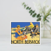 North Berwick Beach Briefkaart (Staand voorkant)