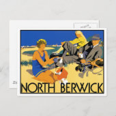 North Berwick Beach Briefkaart (Voorkant / Achterkant)