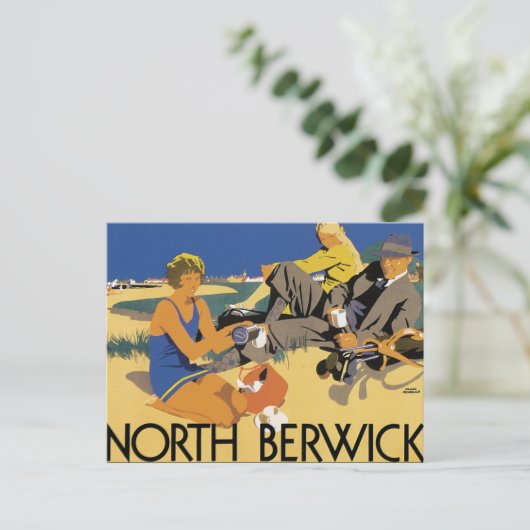 North Berwick Briefkaart (Staand voorkant)