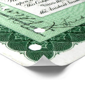 North Butte Mining Company Voorraadcertificaat Pos Poster (Hoek)