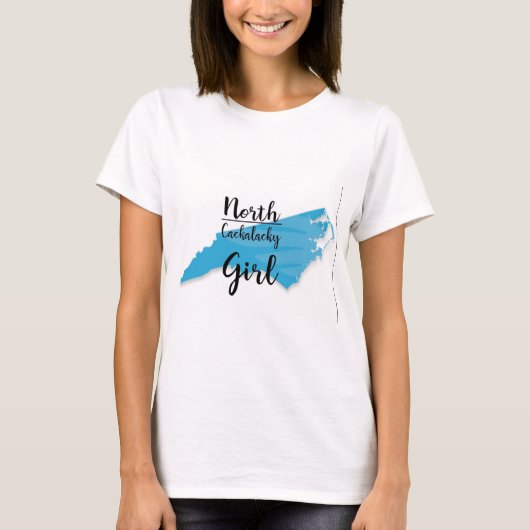 North Cackalacky Girl T-Shirt (Voorkant)