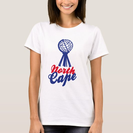 NORTH CAPE GLOBE SCULP. T-SHIRT (Voorkant)