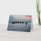 North Cape, Noorwegen Kaart (Voorkant)