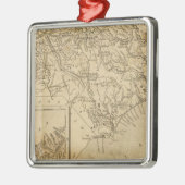 North Carolina 10 Metalen Ornament (Links)