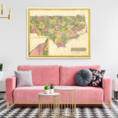 North Carolina 2 Canvas Afdruk (Insitu (Woonkamer))