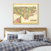 North Carolina 2 Canvas Afdruk (Insitu (Slaapkamer))