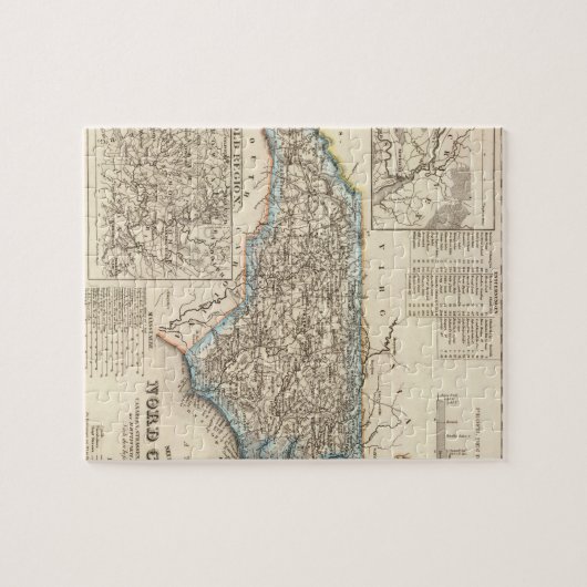 North Carolina 2 Legpuzzel (Horizontaal)