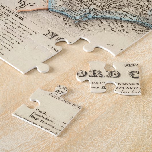 North Carolina 2 Legpuzzel (Zijkant)