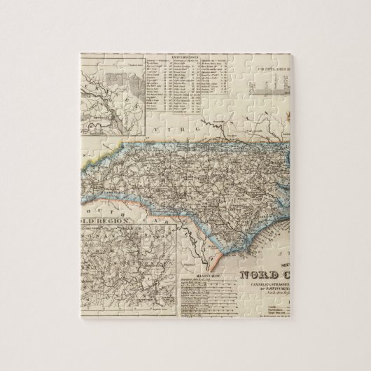 North Carolina 2 Legpuzzel (Verticaal)