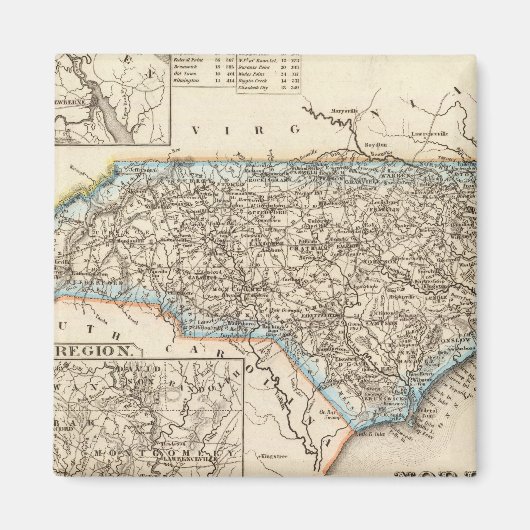 North Carolina 2 Magneet (Voorkant)