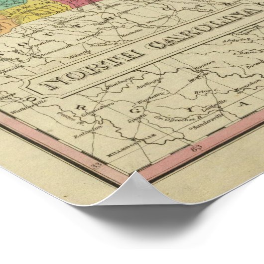 North Carolina 2 Poster (Hoek)