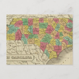 North Carolina 3 Briefkaart