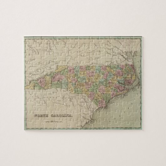 North Carolina 5 Legpuzzel (Horizontaal)