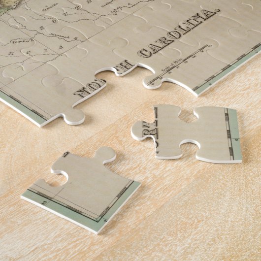 North Carolina 5 Legpuzzel (Zijkant)