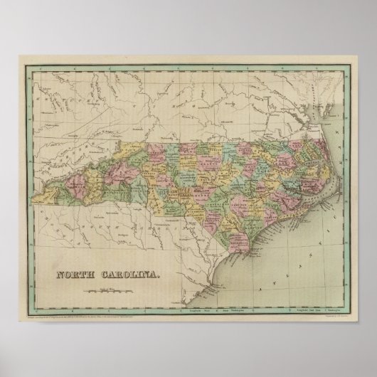 North Carolina 5 Poster (Voorkant)