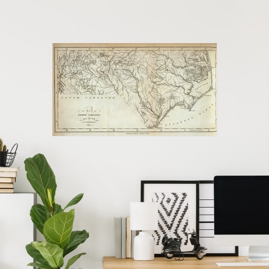 North Carolina 5 Poster (Thuiskantoor)