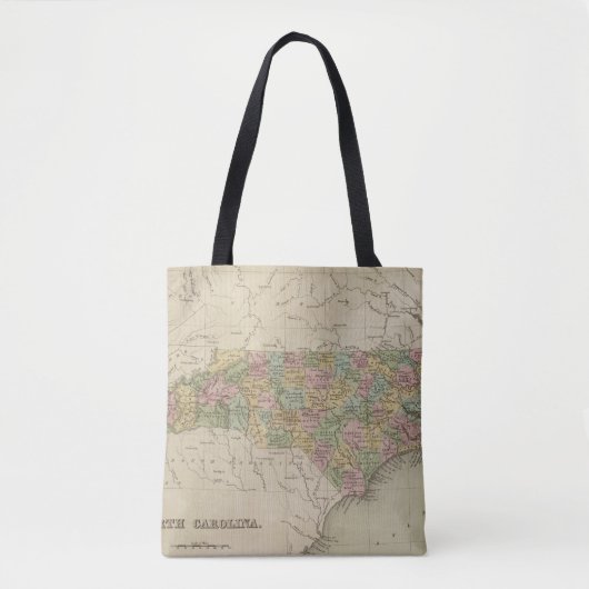 North Carolina 5 Tote Bag (Voorkant)