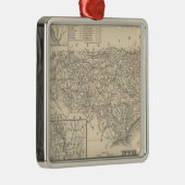 North Carolina 6 Metalen Ornament (Rechts)