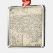 North Carolina 6 Metalen Ornament (Links)