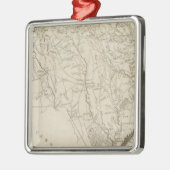North Carolina 6 Metalen Ornament (Links)