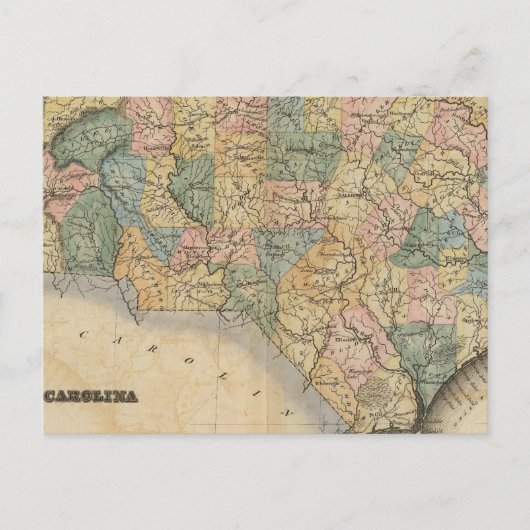 North Carolina 7 Briefkaart (Voorkant)