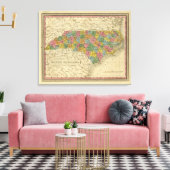 North Carolina 7 Canvas Afdruk (Insitu (Woonkamer))