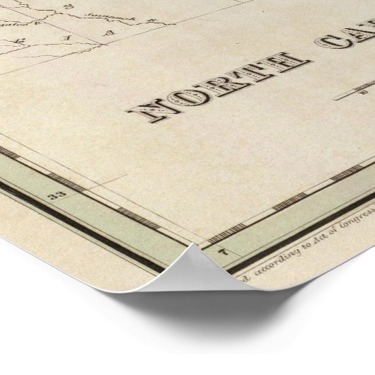 North Carolina 7 Poster (Hoek)