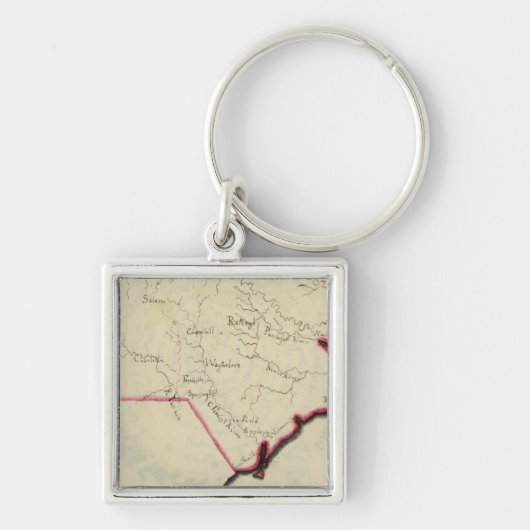 North Carolina 7 Sleutelhanger (Voorkant)