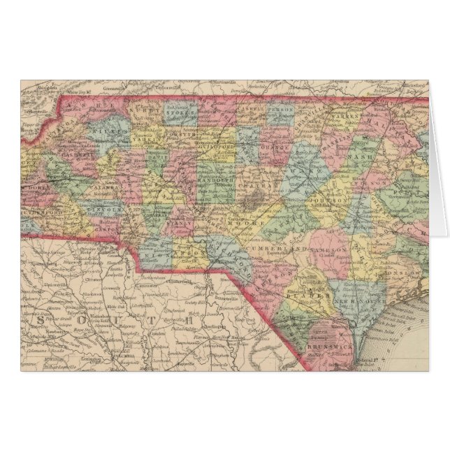 North Carolina 8 (Voorkant Horizontaal)