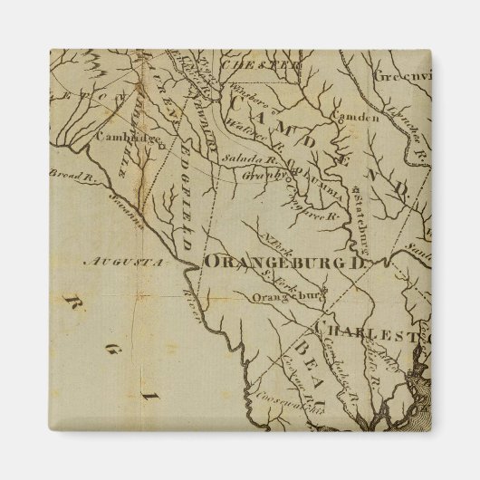 North Carolina 8 Magneet (Voorkant)