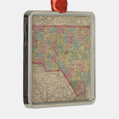 North Carolina 8 Metalen Ornament (Rechts)