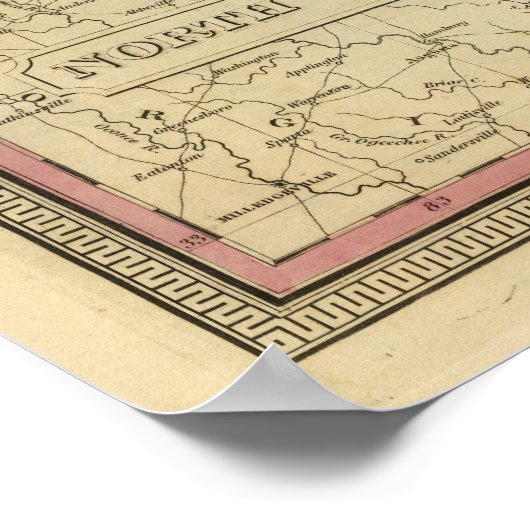 North Carolina 8 Poster (Hoek)