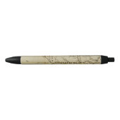 North Carolina 8 Zwarte Inkt Pen (Voorkant)