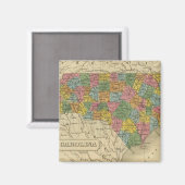 North Carolina 9 Magneet (Voorkant / Achterkant)