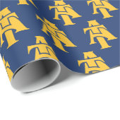 North Carolina A&T State University | A LOGO Cadeaupapier (Rol Hoek)