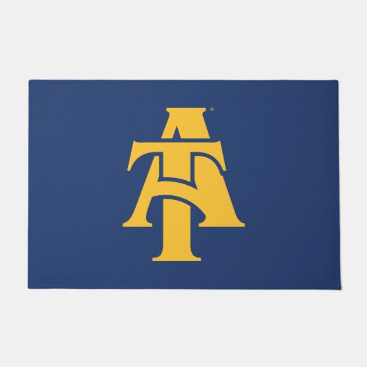 North Carolina A&T State University | A LOGO Deurmat (Voorkant)