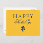 North Carolina A&T State University | A LOGO Feestdagenkaart (Voorkant / Achterkant)