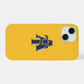 North Carolina A&T State University | A LOGO iPhone 15 Case (Achterkant horizontaal)