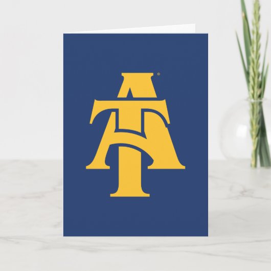 North Carolina A&T State University | A LOGO Kaart (Voorkant)