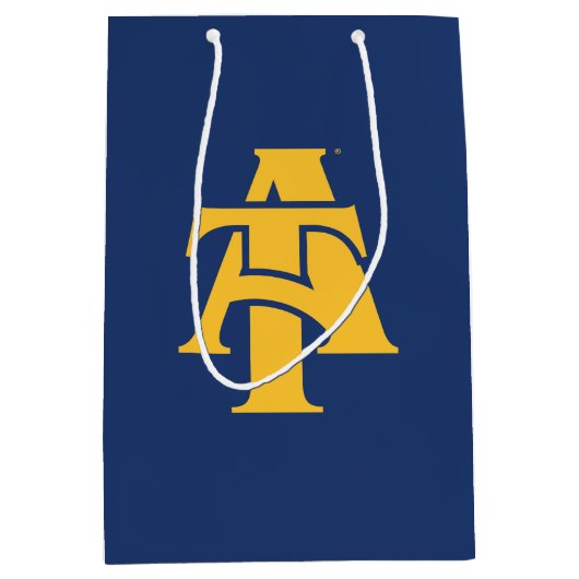 North Carolina A&T State University | A LOGO Medium Cadeauzakje (Voorkant)