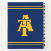 North Carolina A&T State University | A LOGO Notitieboek (Achterkant)