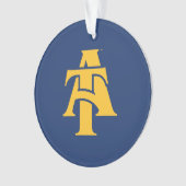 North Carolina A&T State University | A LOGO Ornament (voorkant)