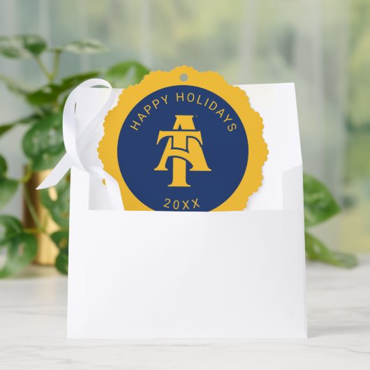 North Carolina A&T State University | A LOGO Ornament Kaart (Envelop)