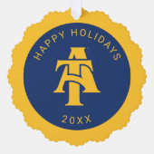 North Carolina A&T State University | A LOGO Ornament Kaart (Voorkant)