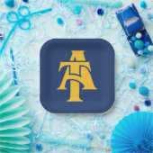 North Carolina A&T State University | A LOGO Papieren Bordje (Feest)