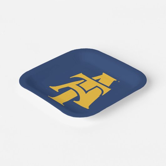 North Carolina A&T State University | A LOGO Papieren Bordje (Gebogen)