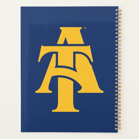 North Carolina A&T State University | A LOGO Planner (Achterkant)
