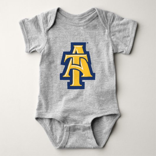 North Carolina A&T State University | A LOGO Romper (Voorkant)