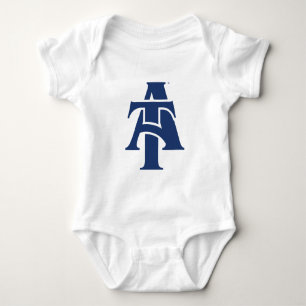 North Carolina A&T State University A LOGO Romper