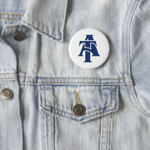 North Carolina A&T State University A LOGO Ronde Button 5,7 Cm